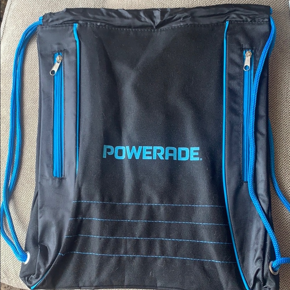 Powerade draw string bag